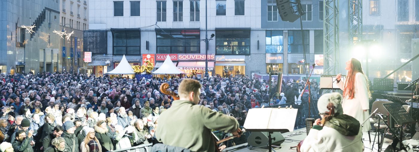 hope will lead live at Silvesterpfad 2022 performing in front of a massive crowd